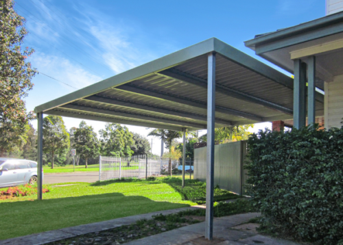 6x6 Skillion Carport