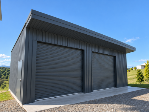 8X12M SKILLION NROOF SHED KIT