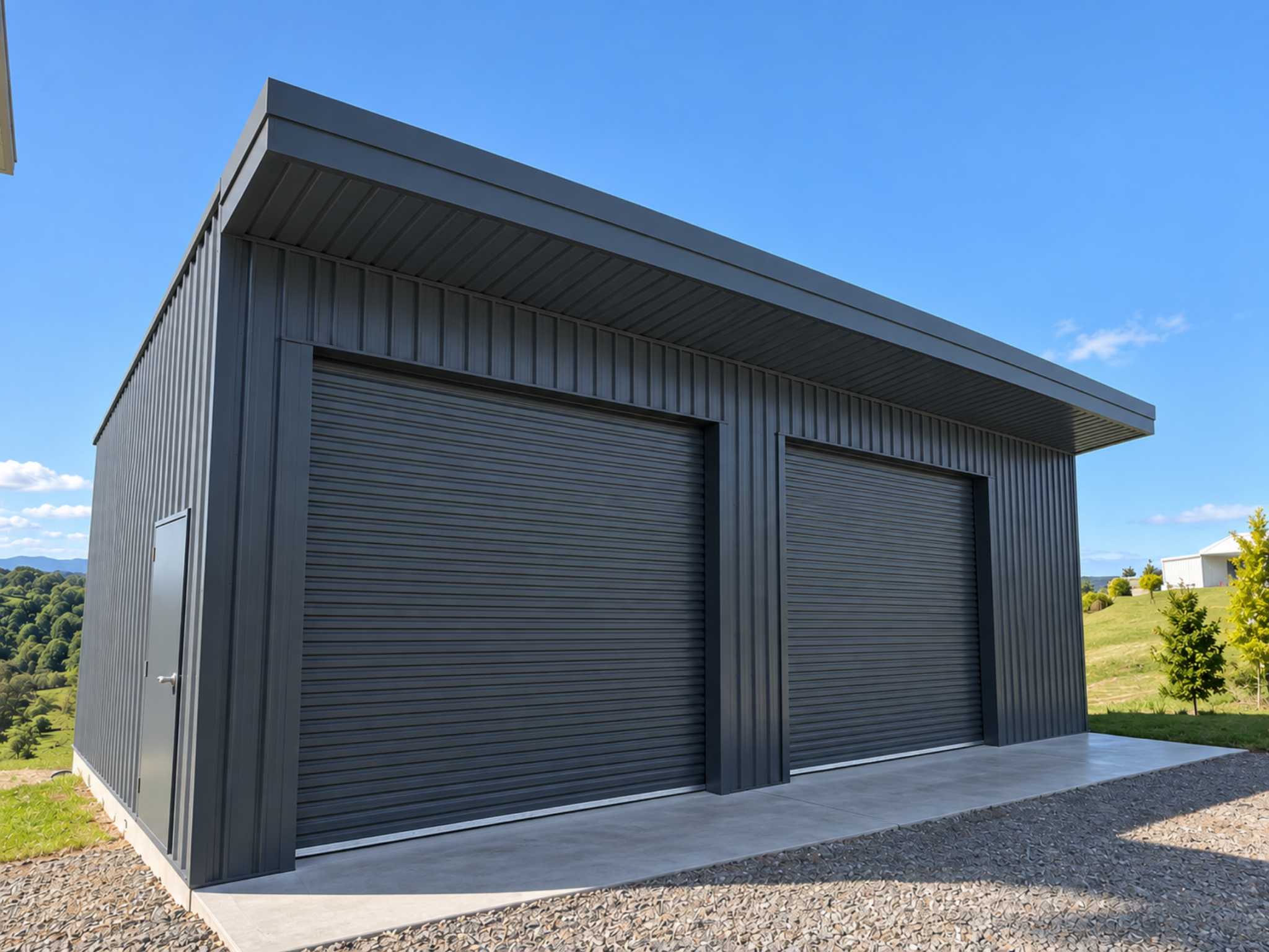 8X12M SKILLION NROOF SHED KIT