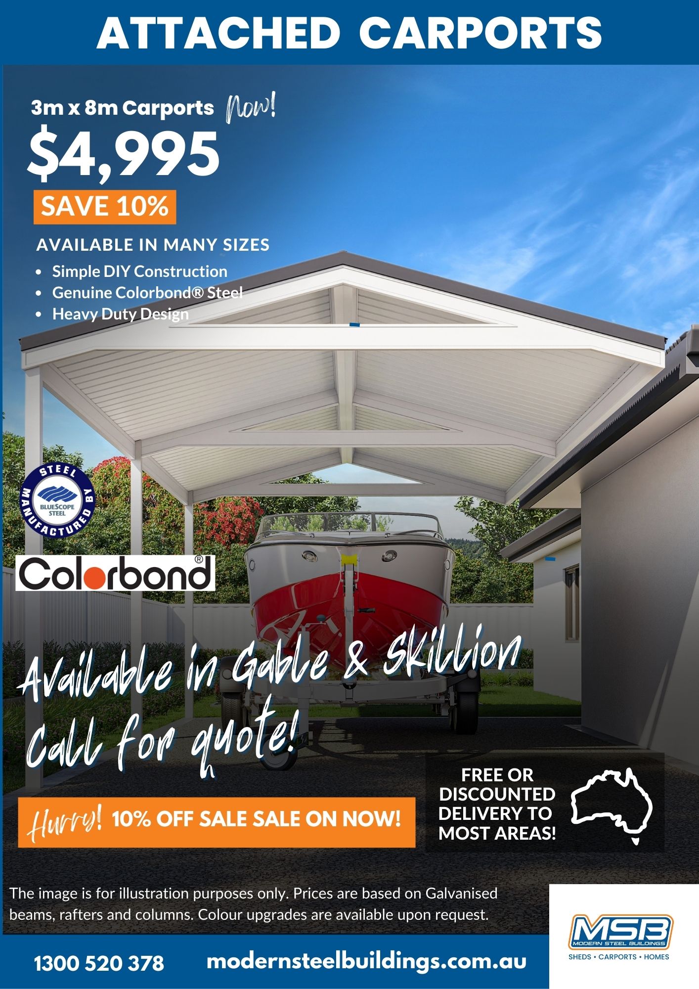 Attached Carports Prices