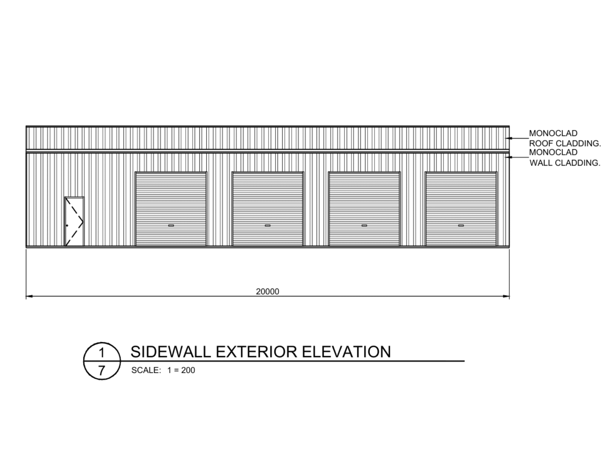 10m×20m Shed Kit with Side Access - Image 2