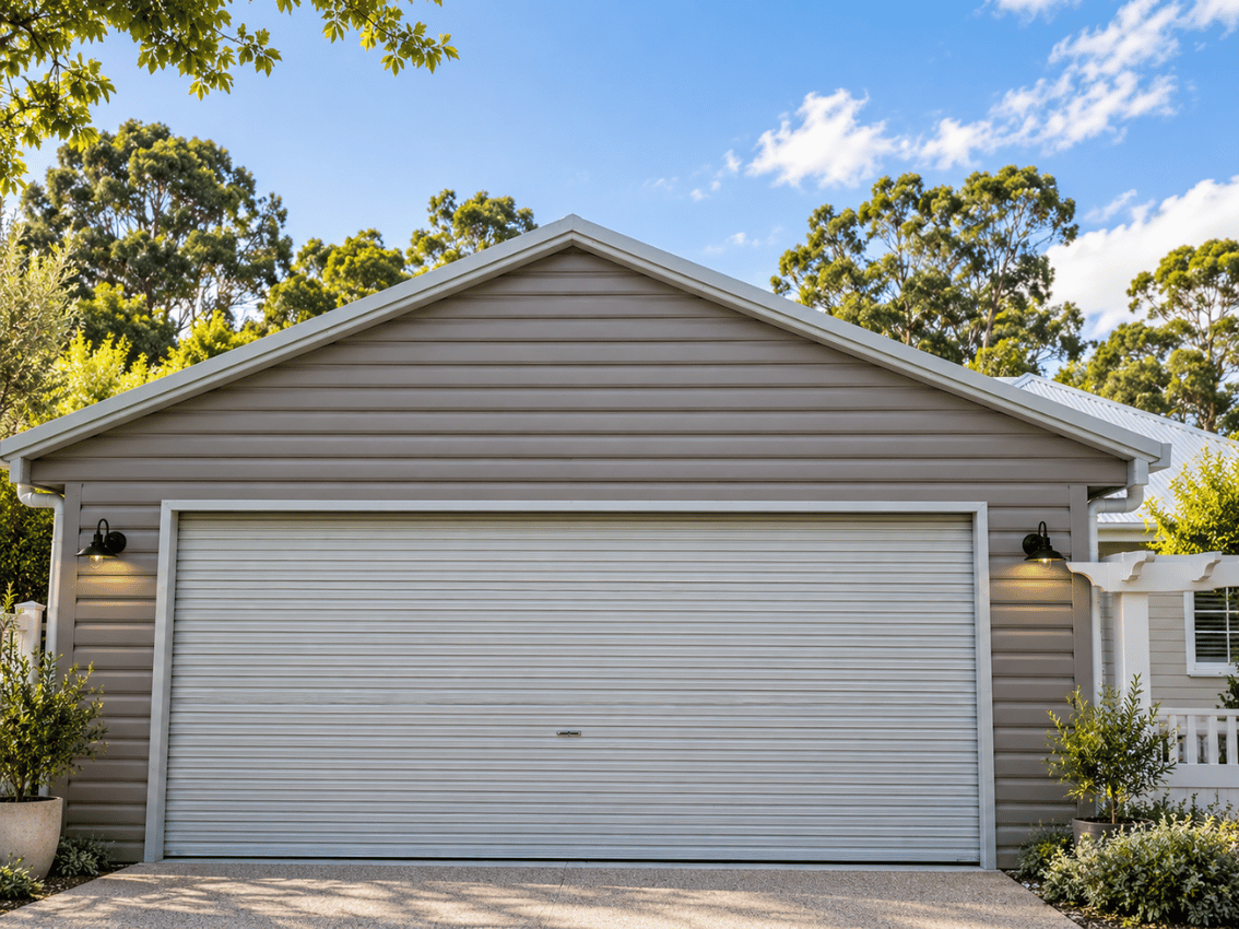 Carport with eaves Carport with eaves