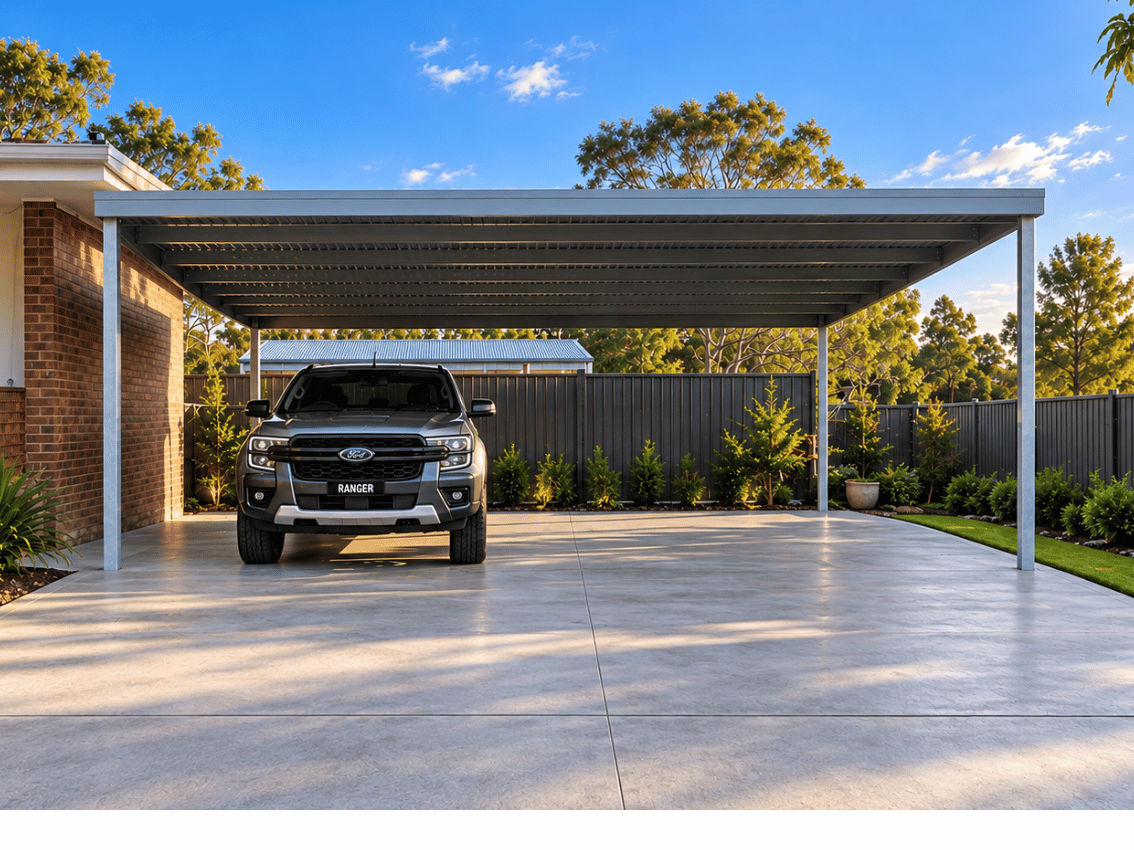 7m x 7m Carport Kit